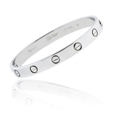 love bracelet silver - affordable cartier love bracelet.